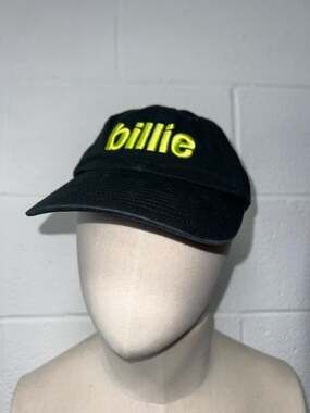 Billie Eilish World Tour 2022 Happier Than Ever Black Logo Hat